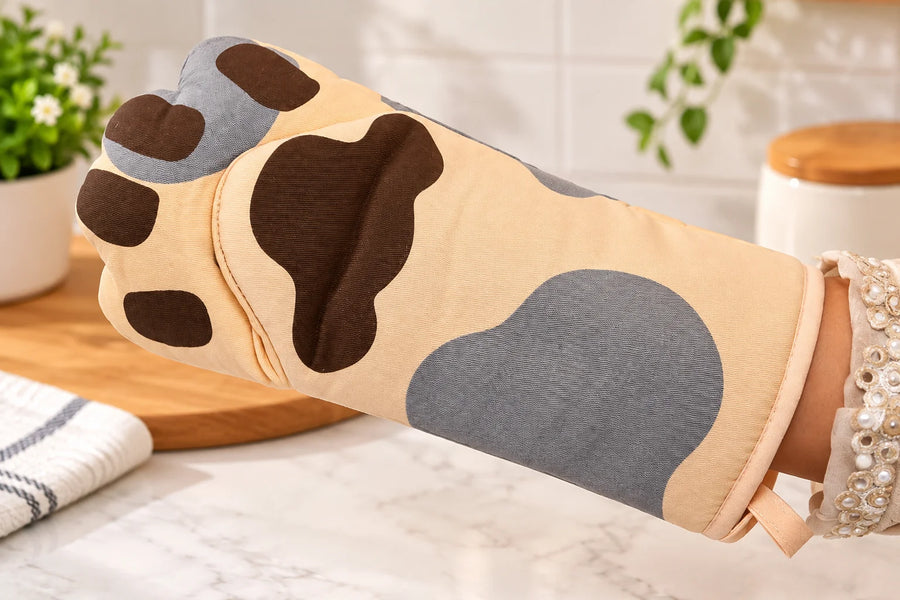 Cat Paw Glove – Cute Heat-Resistant Kitchen Oven Mitt